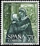 Spain 1962 Rosary 70 CTS Multicolor Edifil 1464